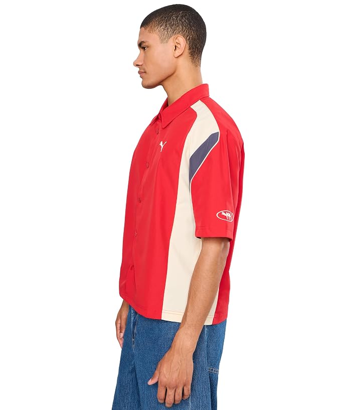 PUMA Future Archive Boxy Woven Moto Shirt - Image 3