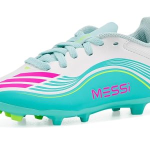 adidas Kids F50 MESSI League Firm Ground/Multi Ground Soccer Cleats (Little Kid/Big Kid)