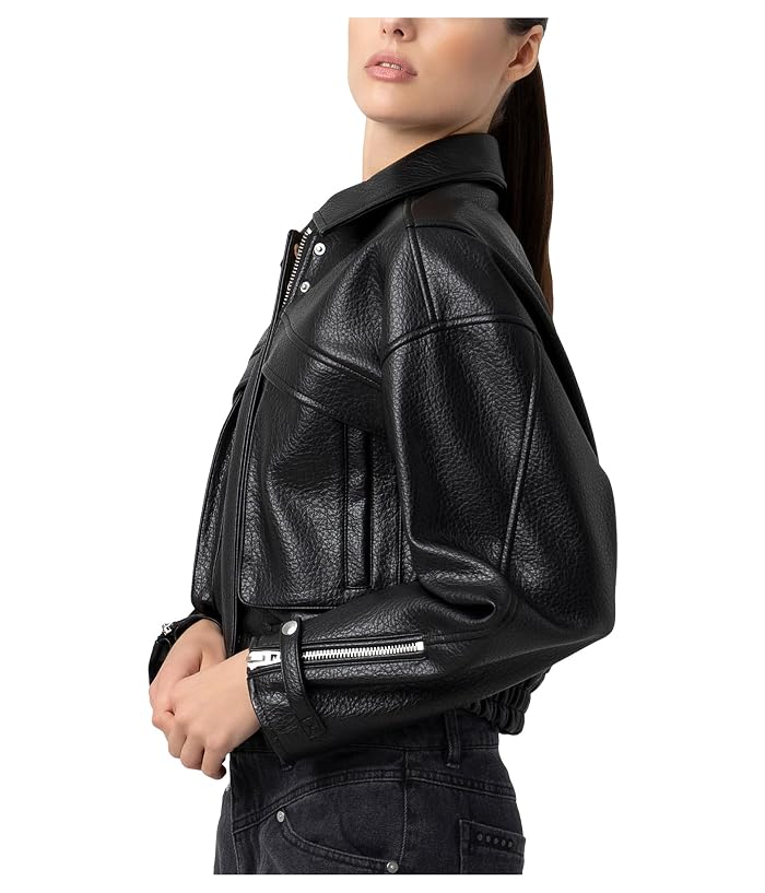 Blank NYC Epic Moment Leather Bomber Jacket - Image 2
