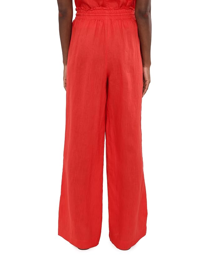 Splendid Stella Linen Paperbag Pants - Image 4