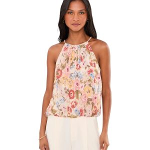 Vince Camuto Halter Bubble Top