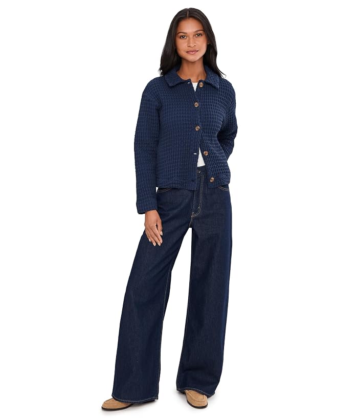 Mod-o-doc Long Sleeve Waffle Swing Jacket - Image 2