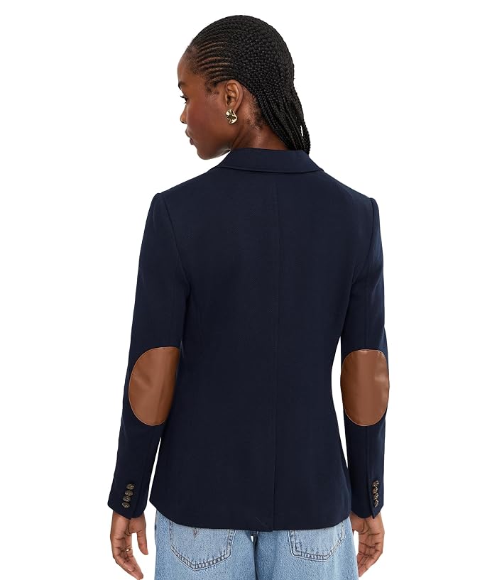Lauren Ralph Lauren Cotton Herringbone Jacquard Blazer - Image 4