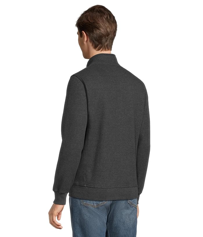 L.L.Bean Katahdin Iron Works Bonded Waffle Fleece Mock Neck - Image 3