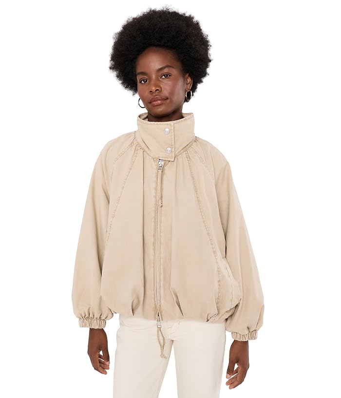 Free People Chelsea Funnel Neck Jacket