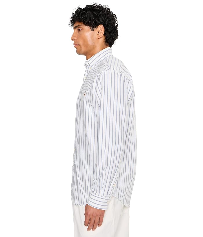 Polo Ralph Lauren Custom Fit Striped Oxford Shirt - Image 3