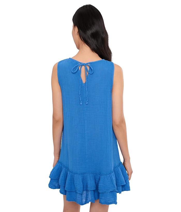 Michael Stars Dhaliah Ruffle Mini Dress - Image 4