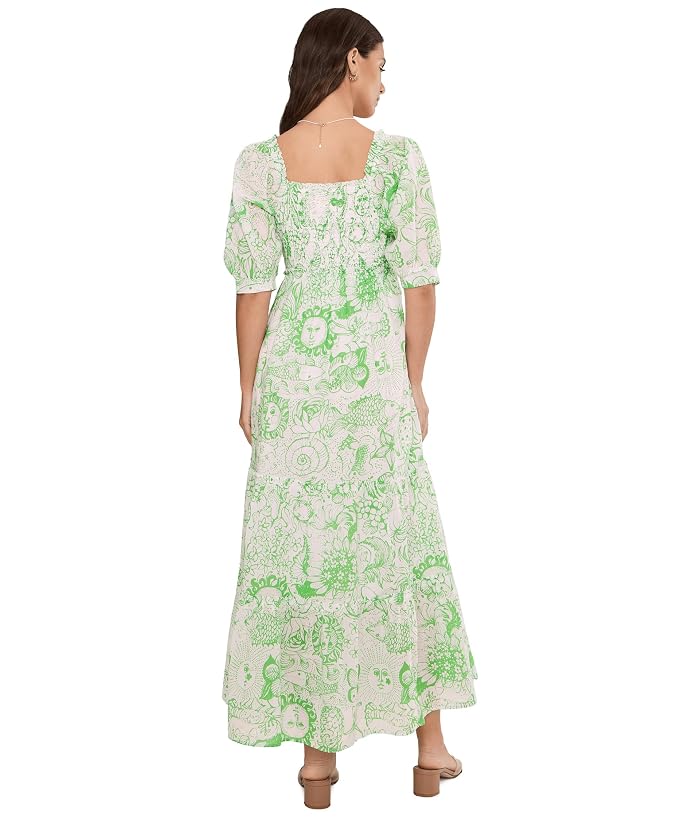 Lilly Pulitzer Hadly Short Sleeve Smocked - Image 4