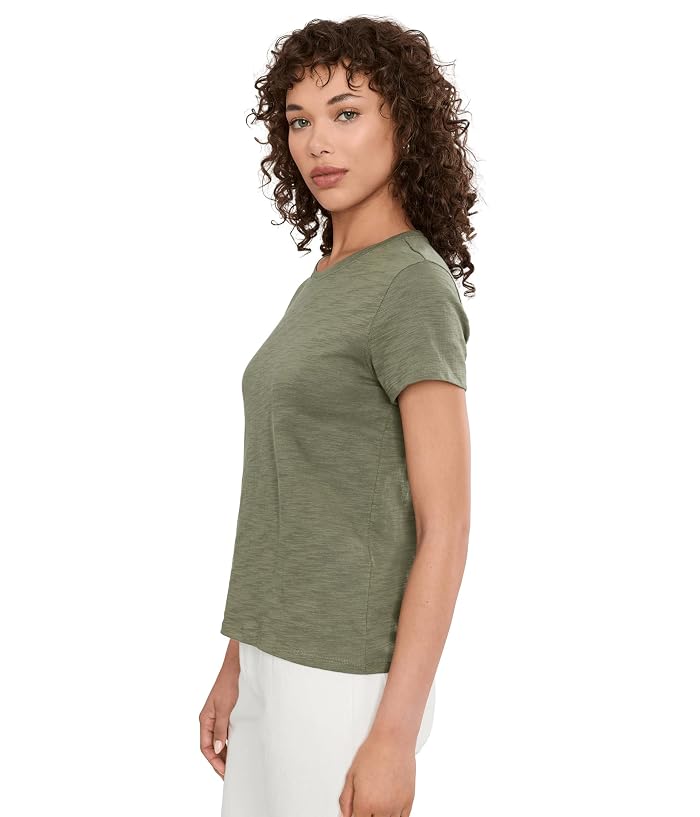 Lilla P Short Sleeve Back Seam Crew Neck - Image 3