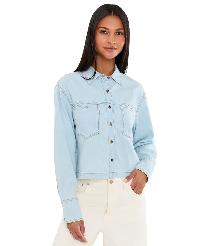 KUT from the Kloth Aubrey Long Sleeve Button Down