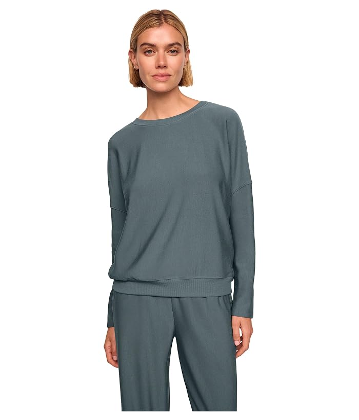 Eberjey Softest Sweats Boatneck Pullover - Image 3