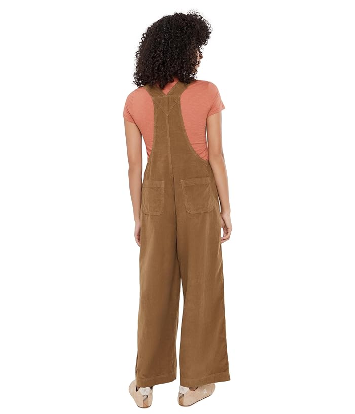 Toad&Co Cattail Cord Wide Leg Overalls - Image 4