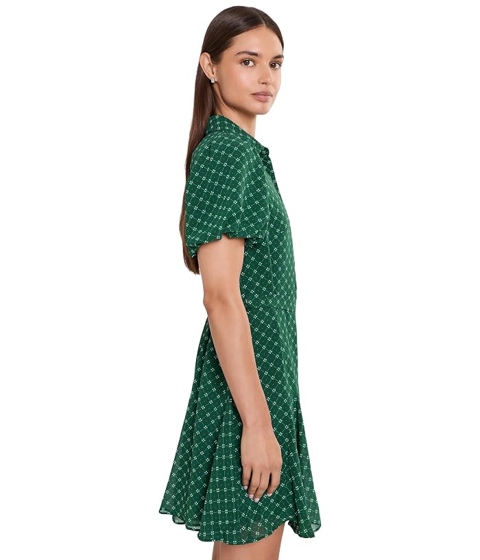 CeCe Flowy ShirtDress with Waist Tie - Image 3