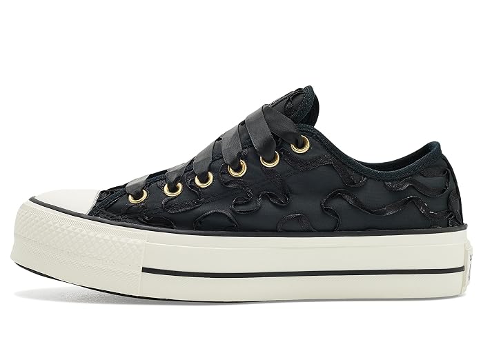 Converse Chuck Taylor All Star Lift Platform Ribbon Low Top Sneakers - Image 4