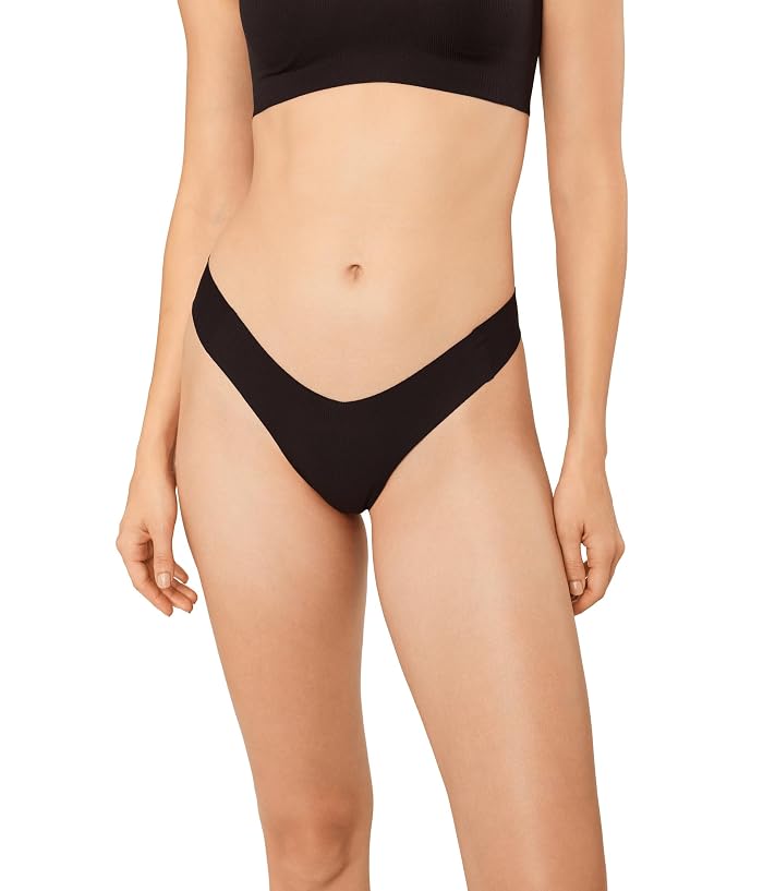 Commando Cotton Refined Rib Thong