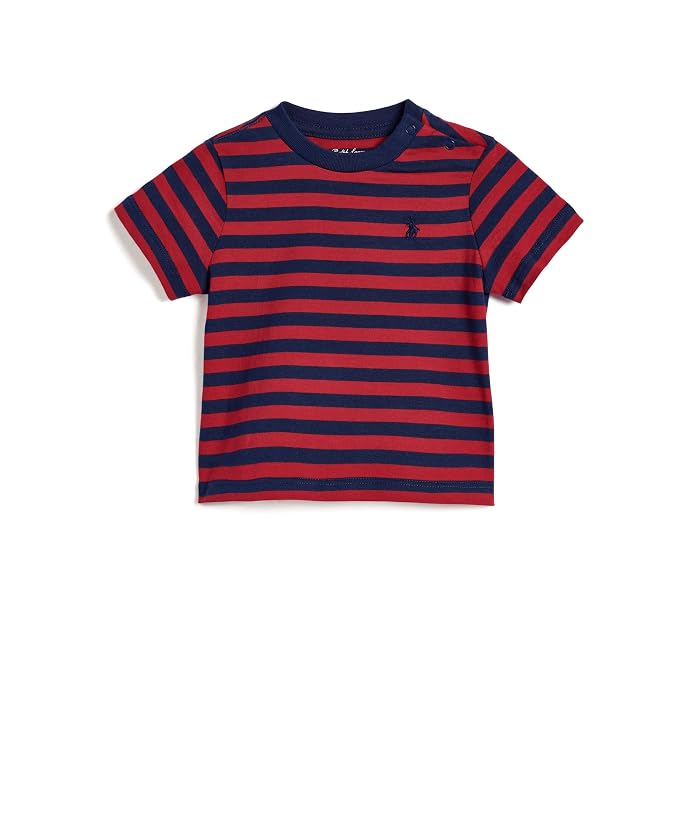Polo Ralph Lauren Kids Striped Cotton Jersey Tee (Infant) - Image 4
