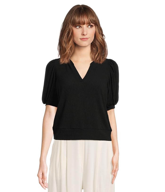 Michael Stars Quinn Puff Sleeve Top