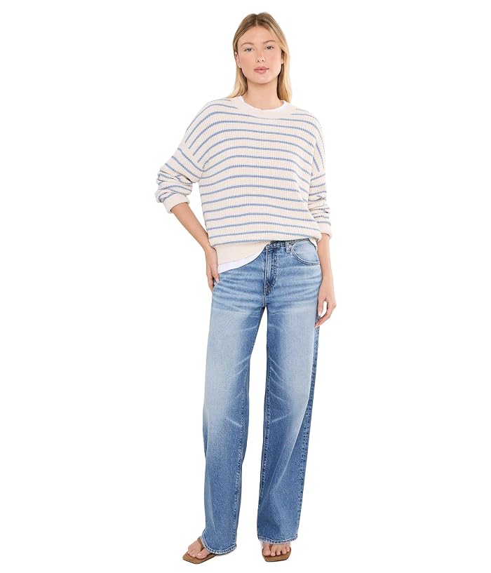 AG Jeans Adria Low-Rise Wide Leg Jeans - Image 2