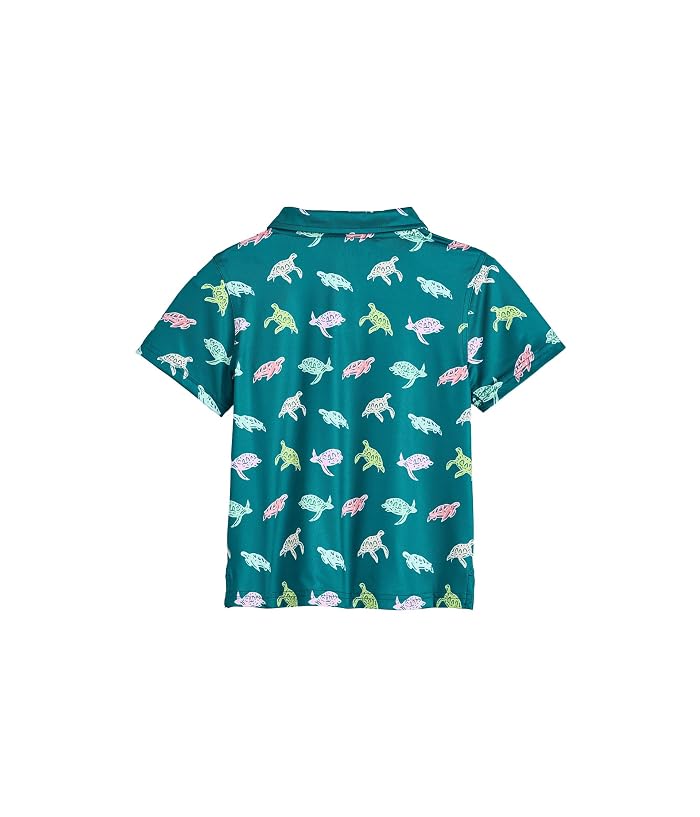 Chubbies Kids The Lil Turtally Awesome Performance Polo (Toddler/Little Kid) - Image 2