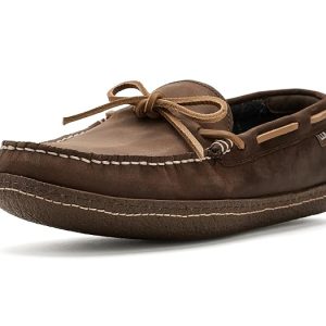 L.L.Bean Hand Sewn Slippers Flannel-Lined