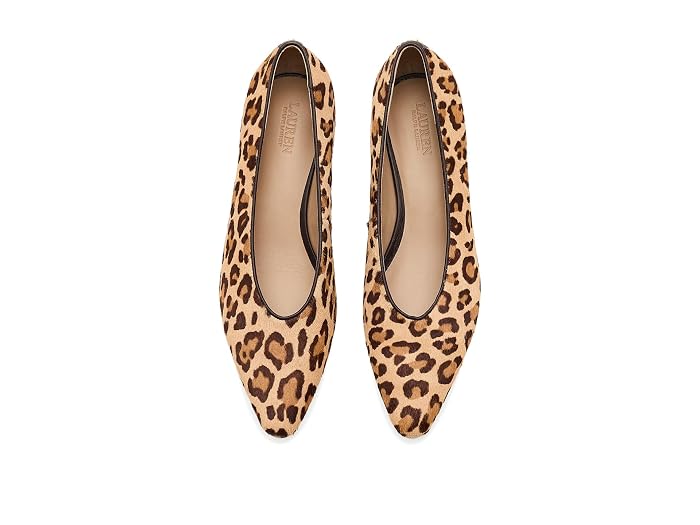 Lauren Ralph Lauren Francesca Leopard-Print Haircalf Pumps - Image 2