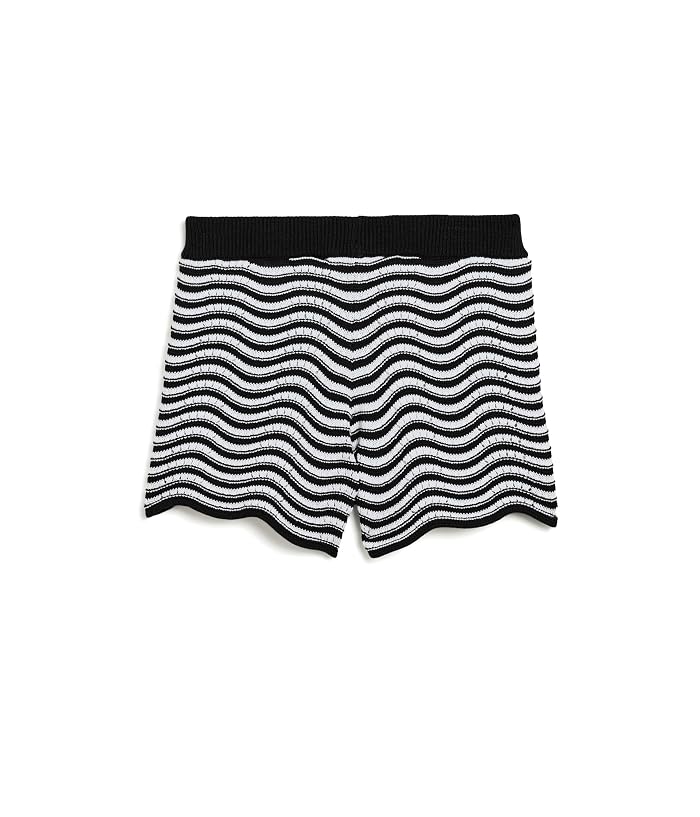 Janie and Jack Stripe Scallop Sweater Shorts (Toddler/Little Kid/Big Kid) - Image 2