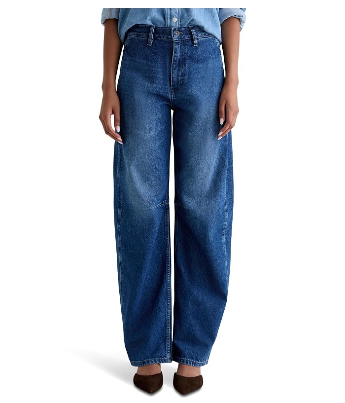AG Jeans Mercer High Rise Barrel Jean Extended In Sidecar