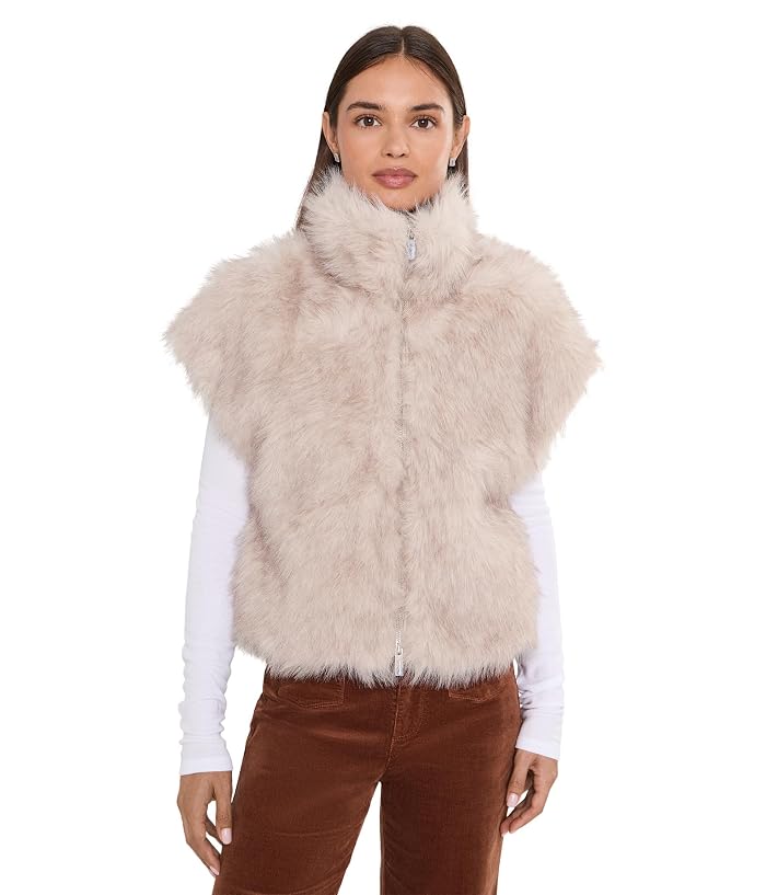 Sanctuary Silky Fur Vest