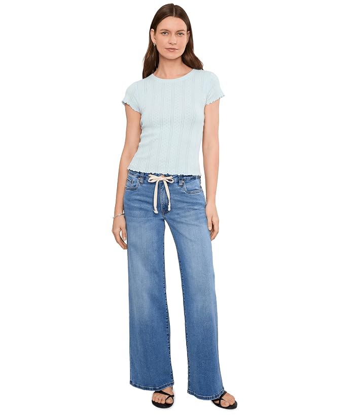 NIC+ZOE Pointelle Rib Georgia Tee - Image 2