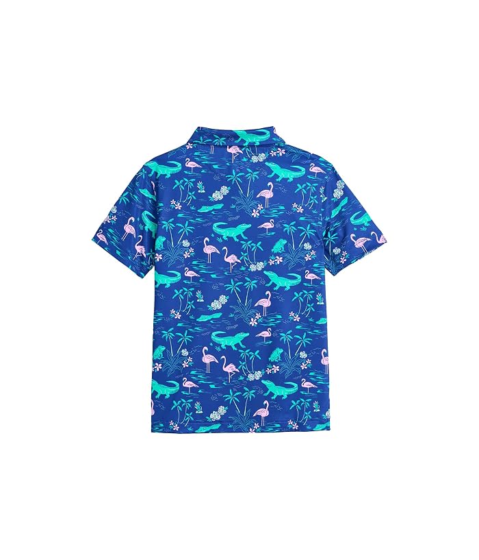 Chubbies Kids The Swamp And Circumstance Performance Polo (Big Kid) - Image 2