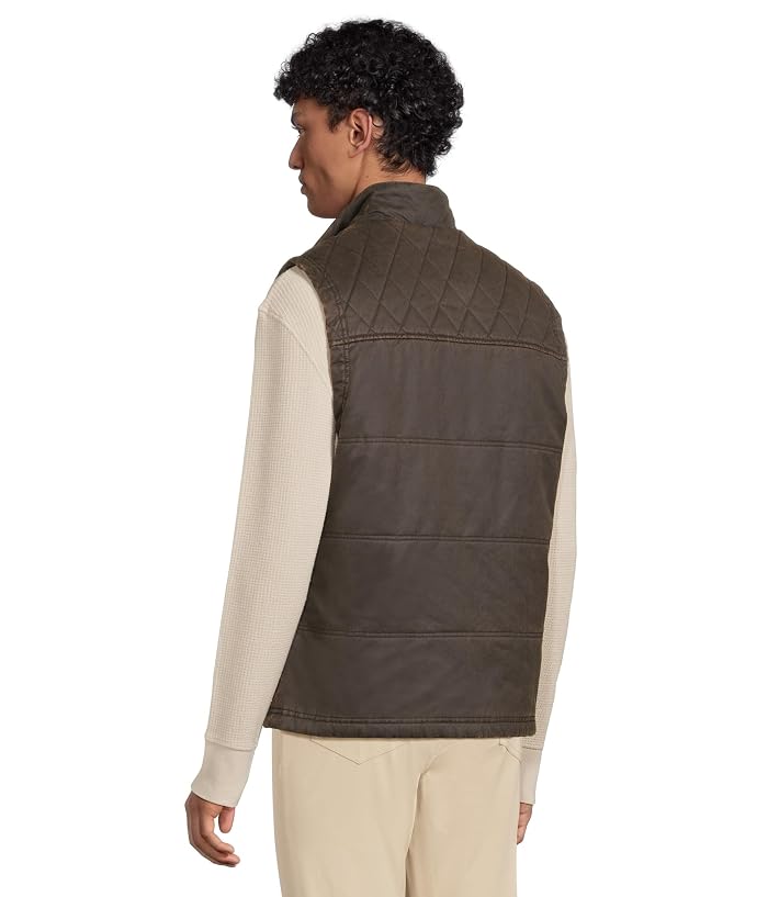 Johnston & Murphy Antique Cotton Channel Quilted Vest - Image 3