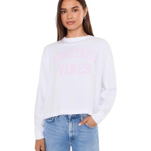 Vineyard Vines Long Sleeve Cropped Tee