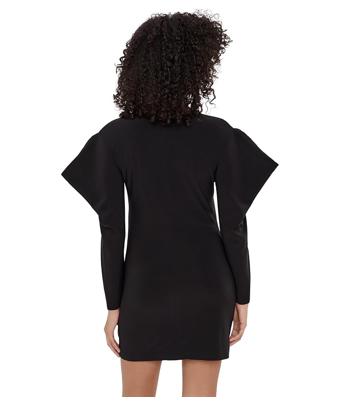 Norma Kamali Wing Sleeve Mini Dress - Image 4