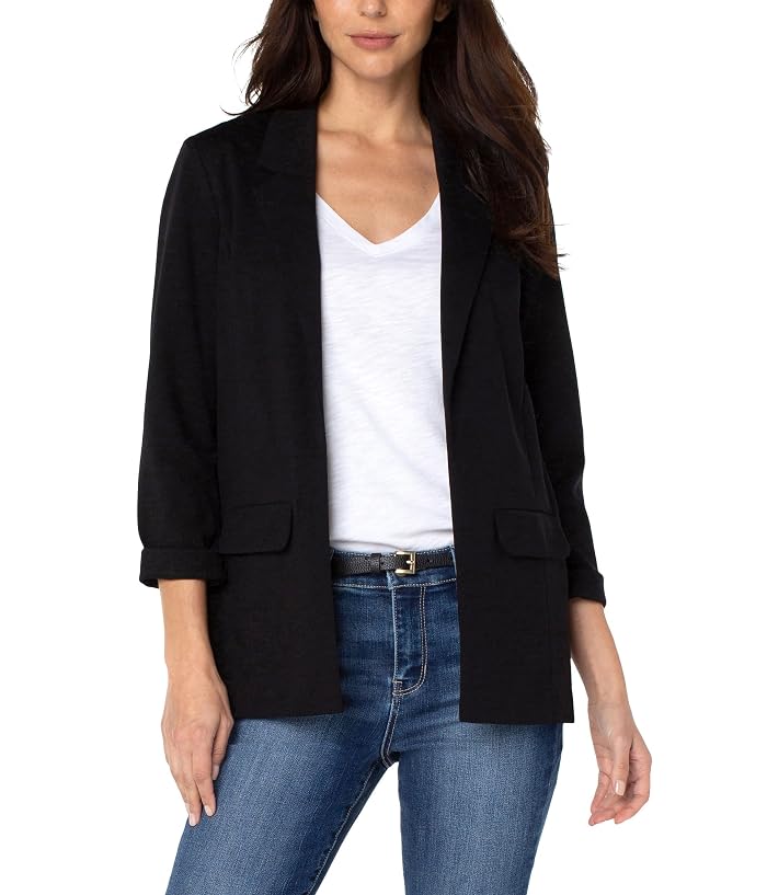 Liverpool Los Angeles Petite Boyfriend Blazer w/ Princess Darts