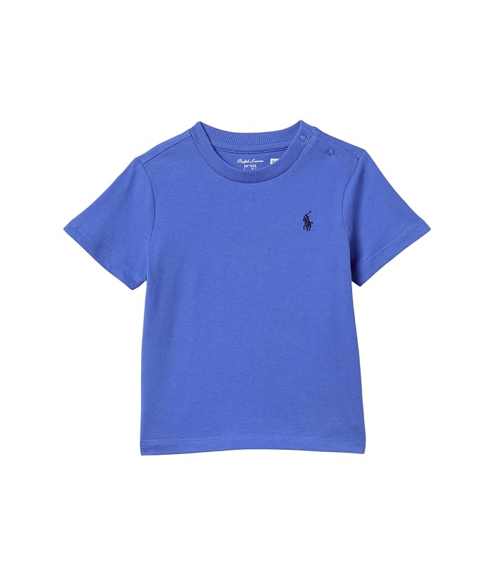 Polo Ralph Lauren Kids Cotton Jersey Crew Neck Tee (Infant) - Image 4