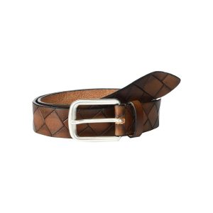 Johnston & Murphy Basketweave Belt