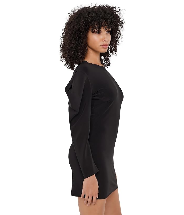 Norma Kamali Wing Sleeve Mini Dress - Image 3