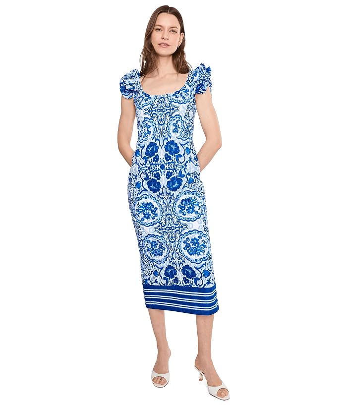 Adrianna Papell Column Midi Dress