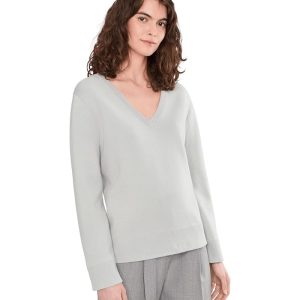 Vince Double Face V-Neck