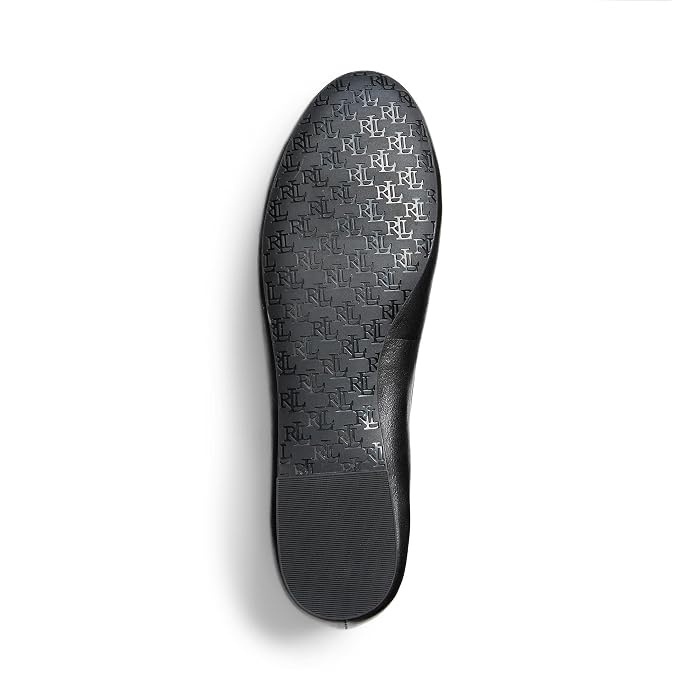 Lauren Ralph Lauren Jayna Nappa Leather Flat - Image 3