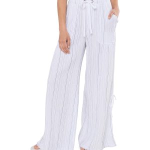 XCVI Striped Muriel Wide Leg