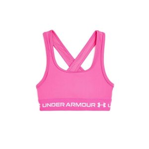 Under Armour Kids Crossback Mid-Impact Sports Bra (Big Kids)
