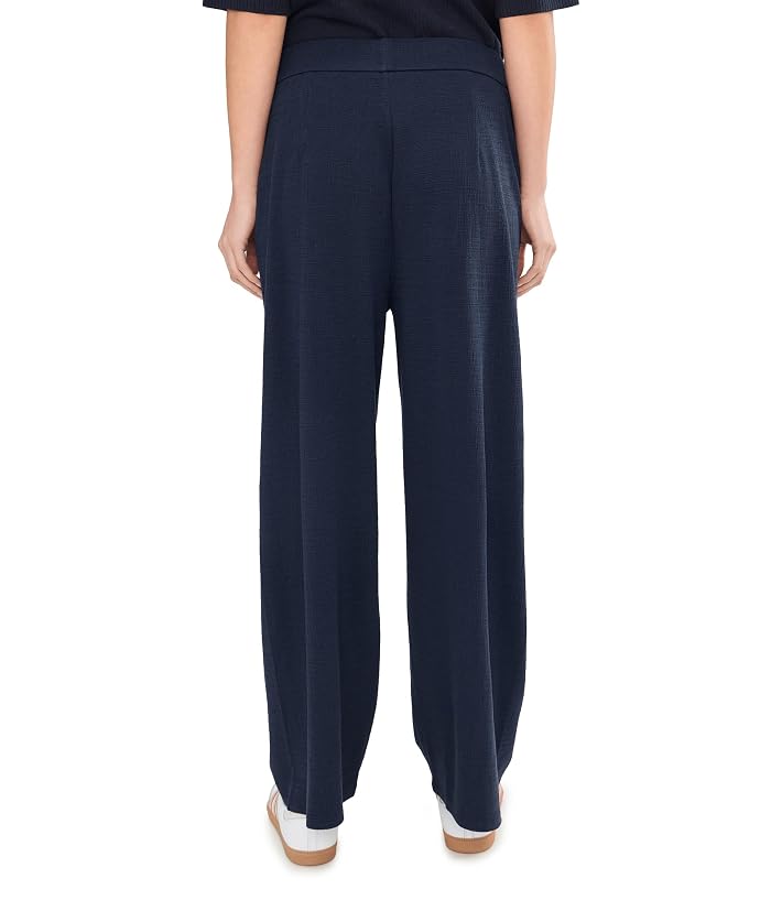 Eileen Fisher Cross Hatch Stretch Jersey Straight Ankle Pants - Image 4