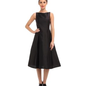 Adrianna Papell Sleeveless Tea Length Dress