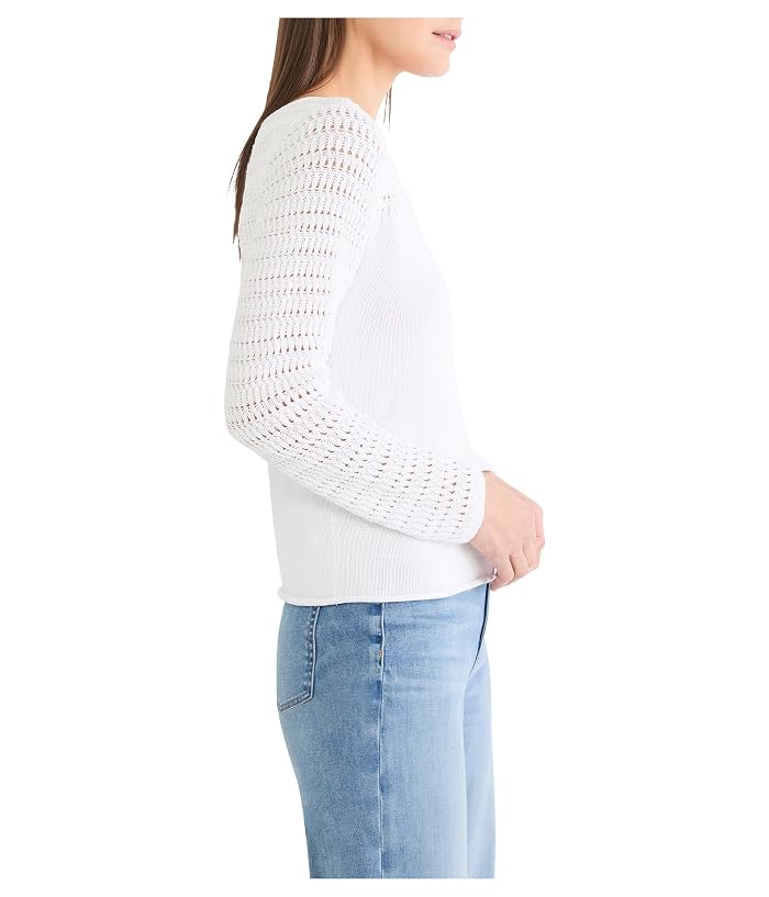 NIC+ZOE Petite Placed Pointelle Sweater - Image 3