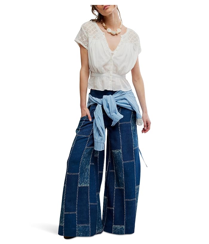 Free People Glimmer Embroidered Top - Image 2