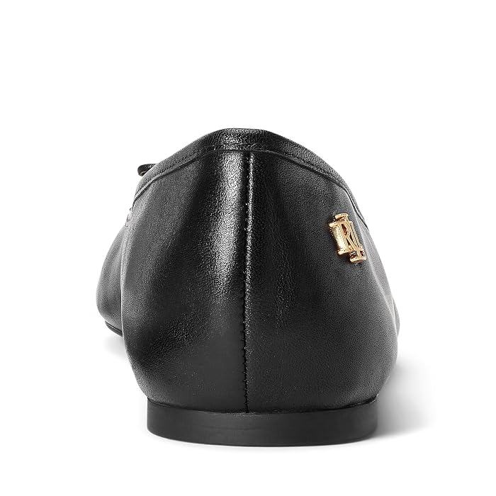 Lauren Ralph Lauren Jayna Nappa Leather Flat - Image 4