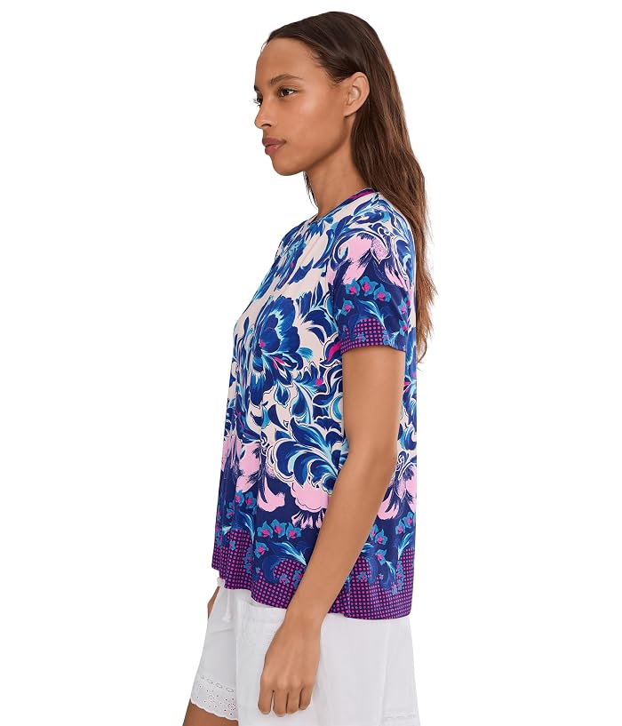 Johnny Was The Janie Favorite Short Sleeve Crew Neck Swing Tee - Image 3
