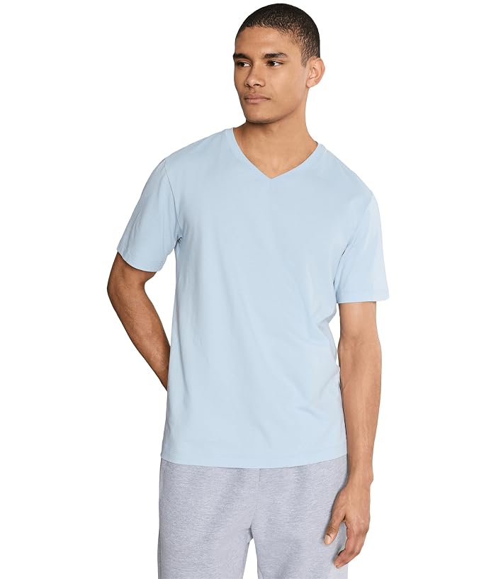 Hanro Living V-neck Short Sleeve Shirt