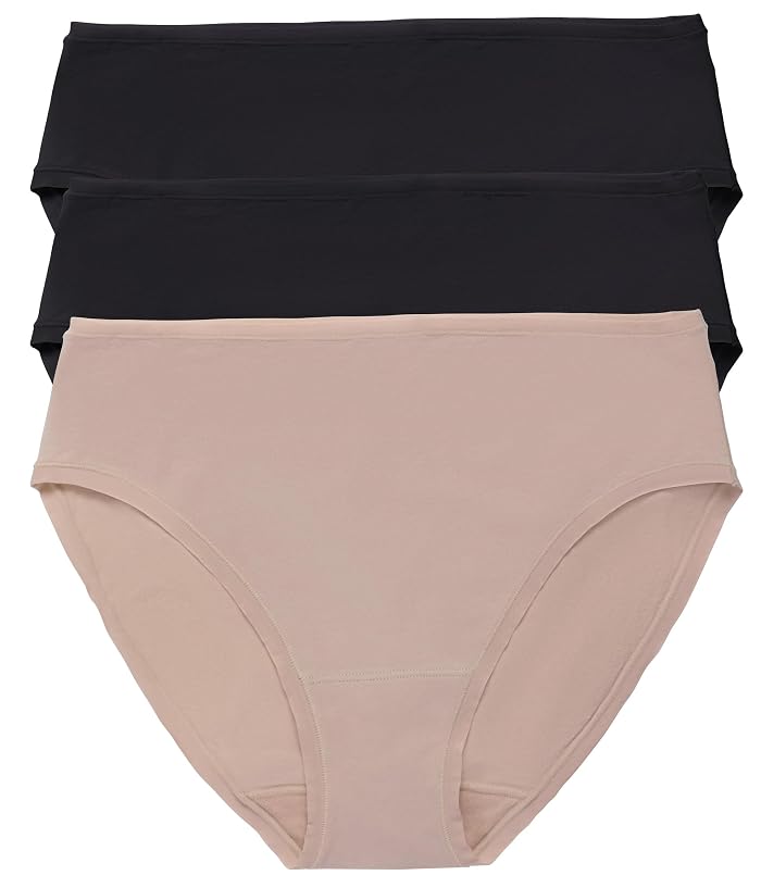 Natori Bliss Bare Cotton Hipster 3-Pack